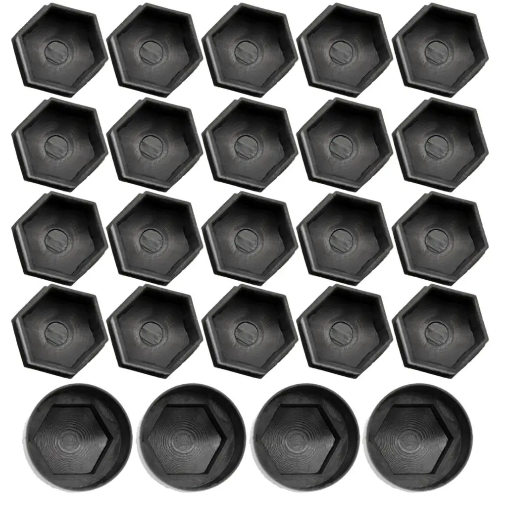 Tapa central de tuerca 17 mm gris/negro con extractor universal - imagen 3