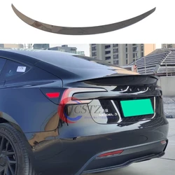 Tesla Model 3 alerón fibra de carbono ABS rendimiento
