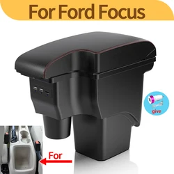 Reposabrazos Ford Focus MK2 piel – Consola central almacenamiento
