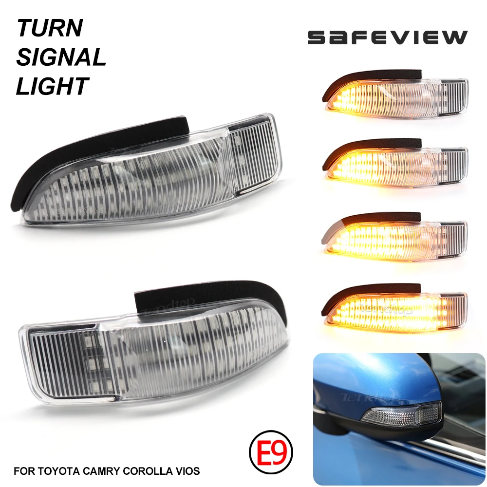 Intermitente LED dinámico universal para espejo retrovisor - imagen 2