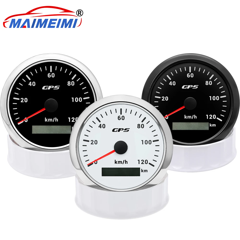 Velocímetro GPS digital con antena para coche y moto