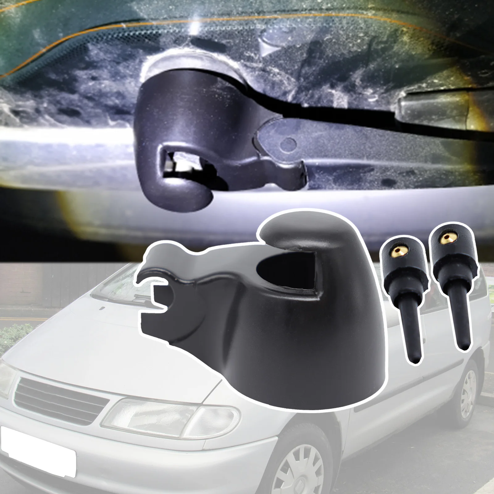 Boquilla de chorro lavaparabrisas trasero Seat Alhambra Ford Galaxy 2001-2010