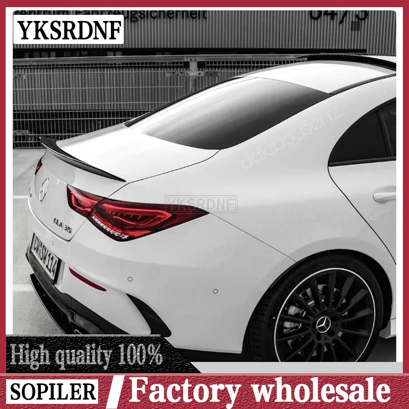 Alerón trasero ABS negro brillante para Mercedes-Benz CLA C118
