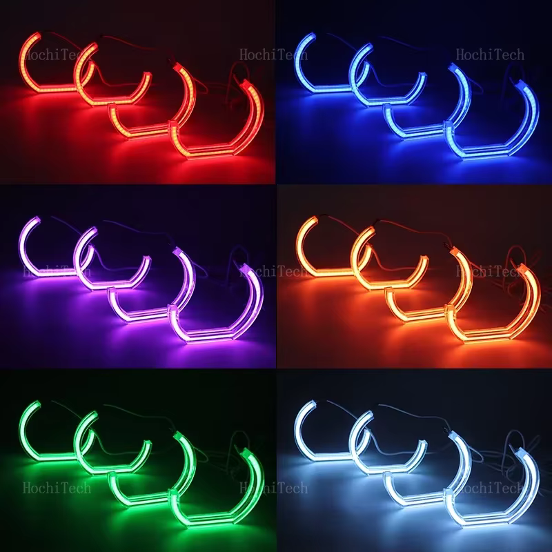 Anillos Ojos de Ángel LED RGB con APP para Audi TT Mk2 - imagen 5