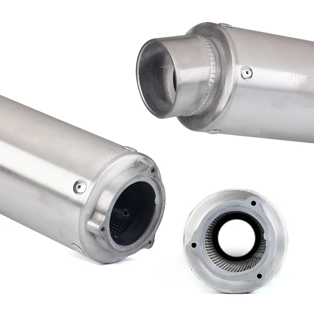 Silenciador WRS inoxidable para Honda CB400/500F/500X y CBR300 - imagen 2