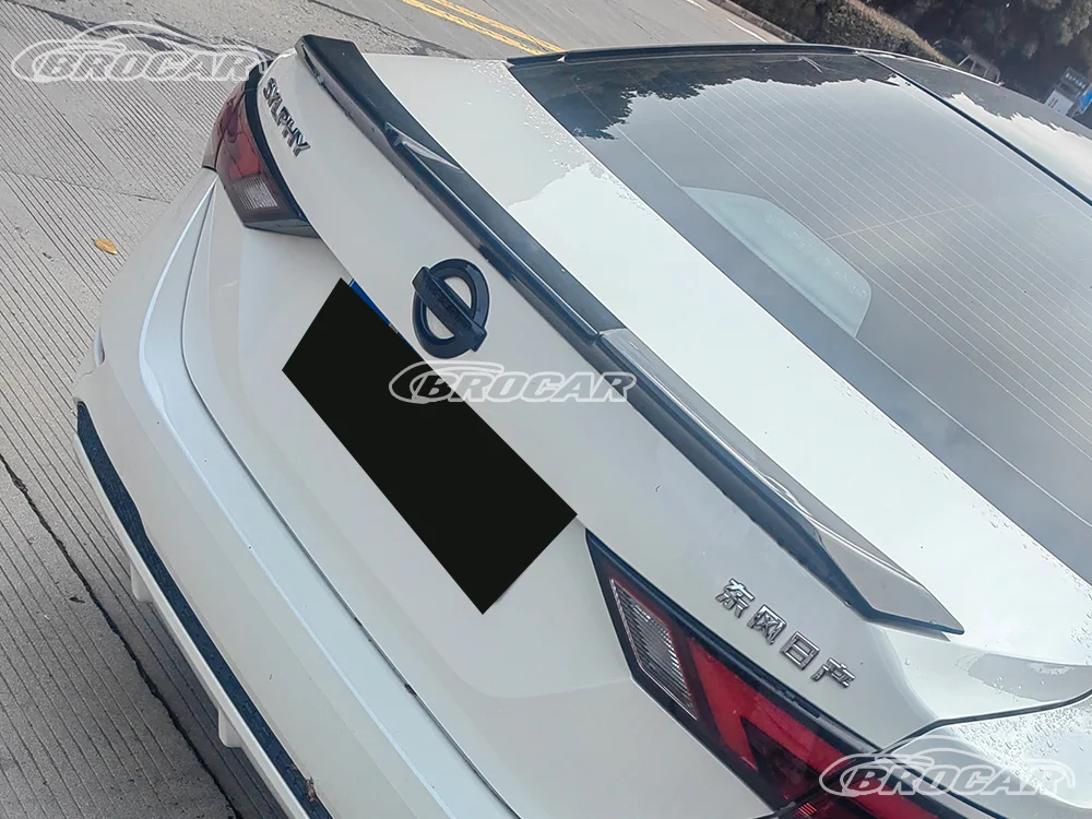 Alerón trasero M4 ABS negro brillante Nissan Sentra GEN14 2019-2025 - imagen 3