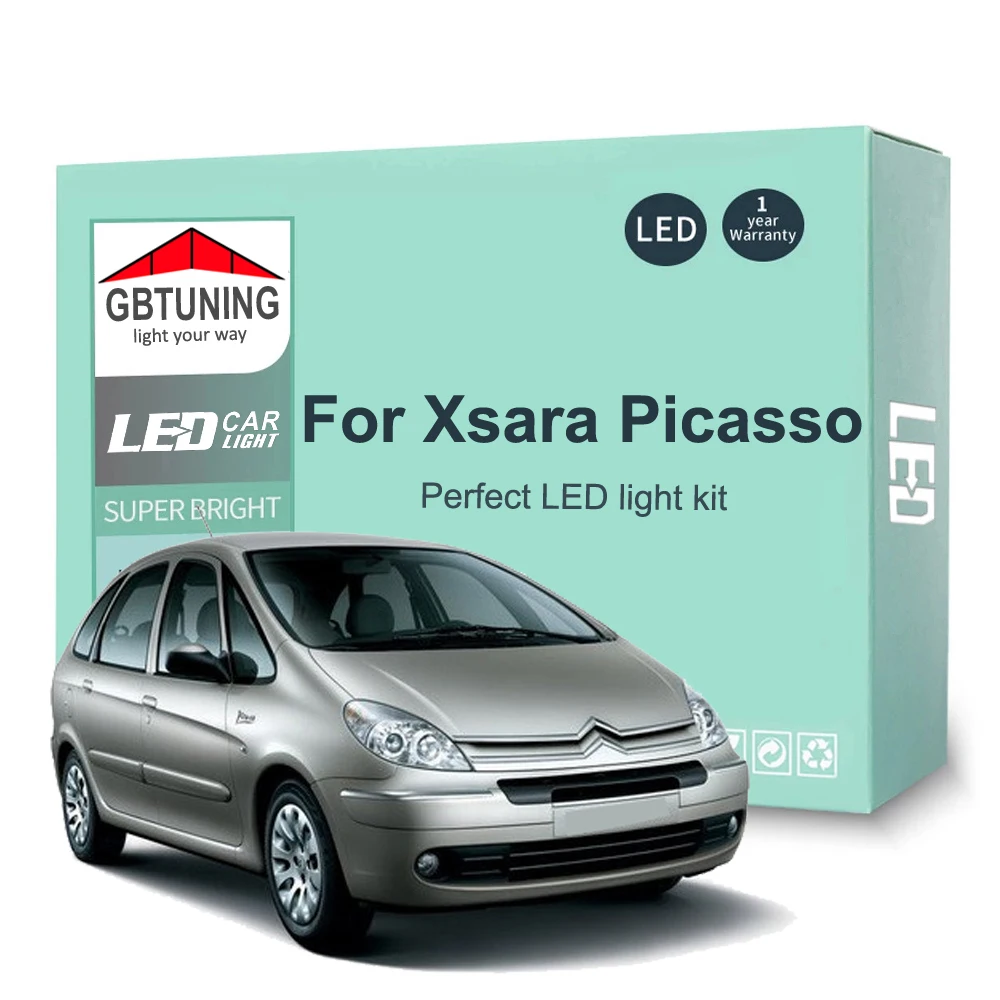 Kit bombillas LED interior Can-bus sin error – Citroën Xsara Picasso