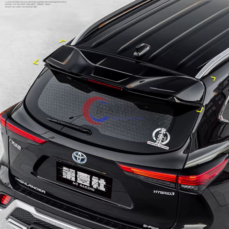 Alerón trasero ABS estilo fibra carbono – Toyota Highlander IV 2021-2024 - imagen 2