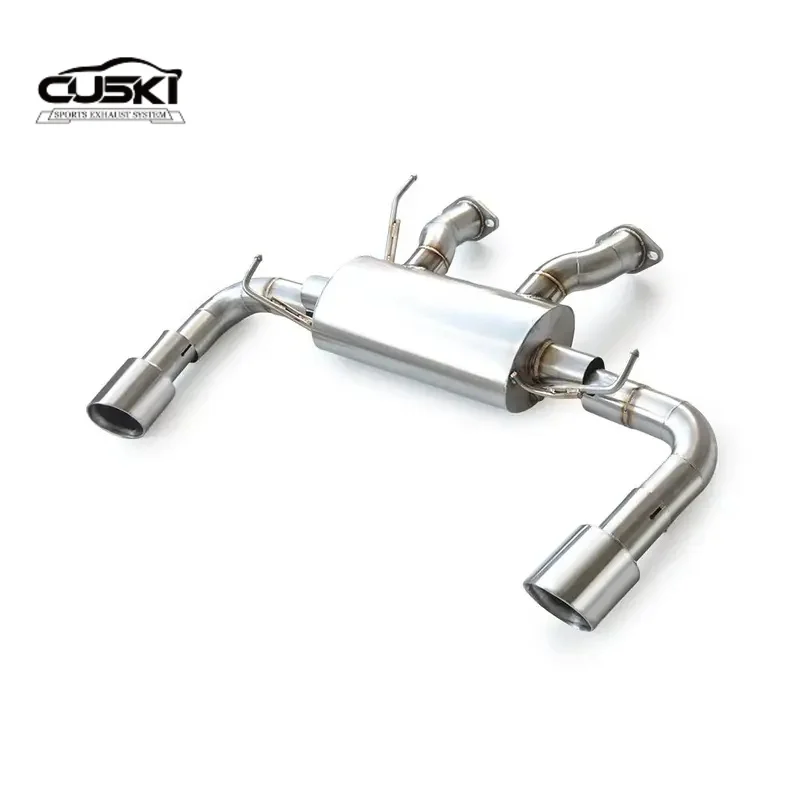 Piezas de escape de alto rendimiento adecuadas para Infiniti G35 COUPE 3.7l 2010-2021 tubo de escape trasero de gato deportivo de cola de acero inoxidable - imagen 4