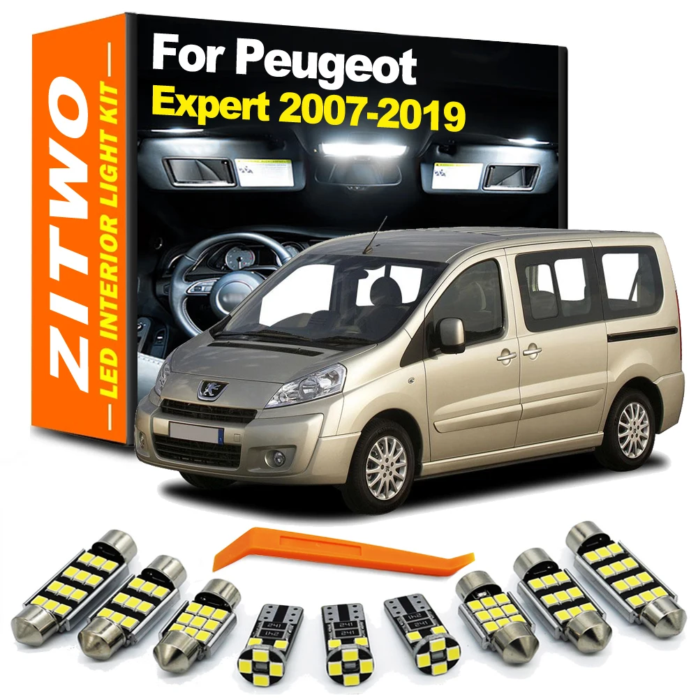 Kit iluminación LED interior ZITWO para Peugeot Expert 2007-2021