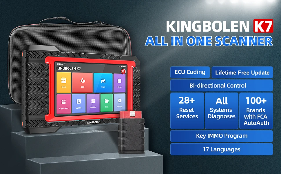 KINGBOLEN K7 en taller