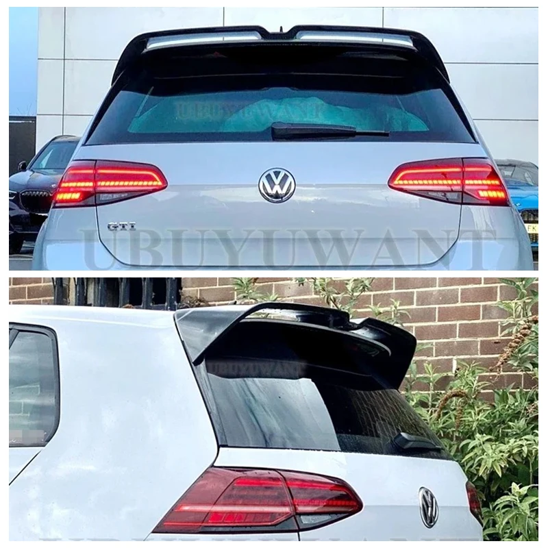 Alerón trasero de techo estilo Oettinger para VW Golf 7 GTI/R