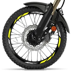 Pegatinas reflectantes para llantas Yamaha Ténéré 700 XTZ 700Z