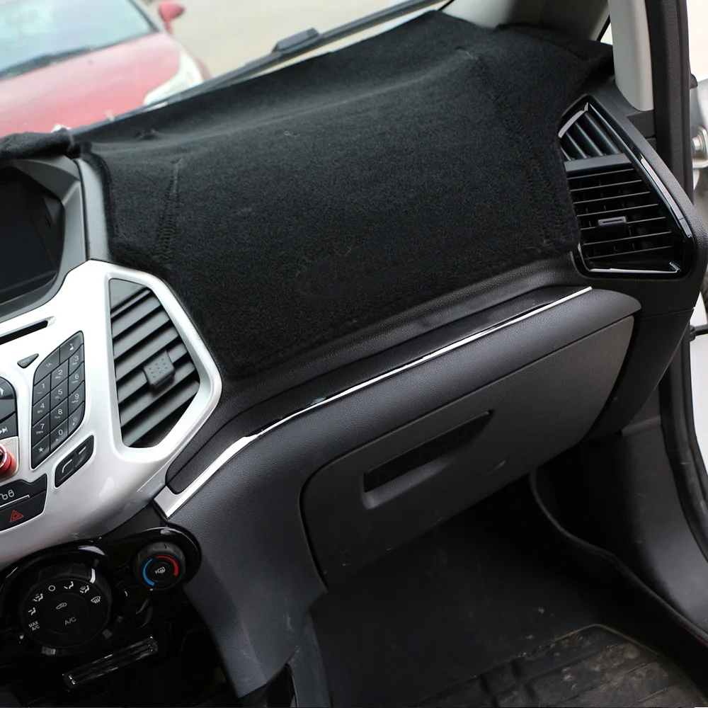 Embellecedor cromado de guantera ABS para Ford EcoSport 2013-2017 - imagen 4