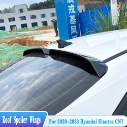 Alerón trasero ABS negro para Hyundai Elantra Avante CN7 (2020-2023)