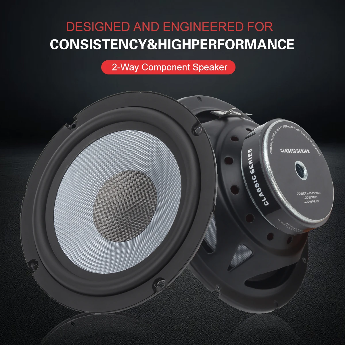 Zeming Audio YS65202 altavoces 2 vías 6.5 pulgadas para coche - imagen 3