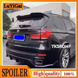 Alerón trasero BMW X5 F15 2014-2018 negro brillante efecto carbono