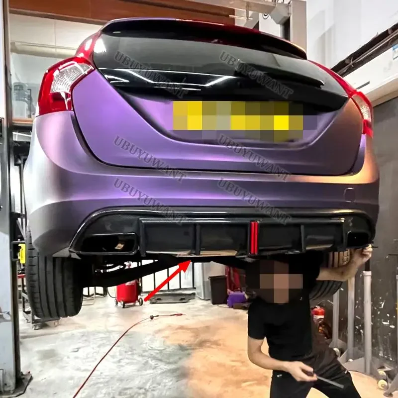 Difusor trasero para Volvo S60 y V60 2014-2018 - imagen 2