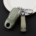 green with keychain