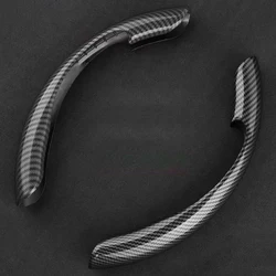 Protector antideslizante para volante de coche, gamuza de fibra de carbono, accesorios para Honda City Odyssey CIVIC CRV HRV Legend Jazz RR VTi Fi