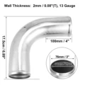 90 Degree 76mm
