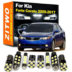 Kit de bombillas LED interiores para Kia Forte/Cerato 2009-2017