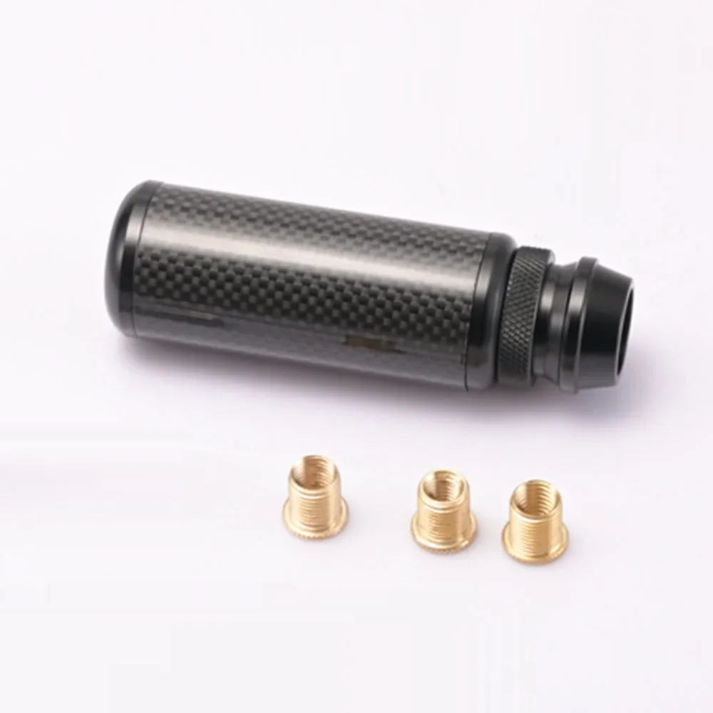 Perilla de cambio EPMAN Fibra de Carbono Ajustable Rosca M8-M12 - imagen 3