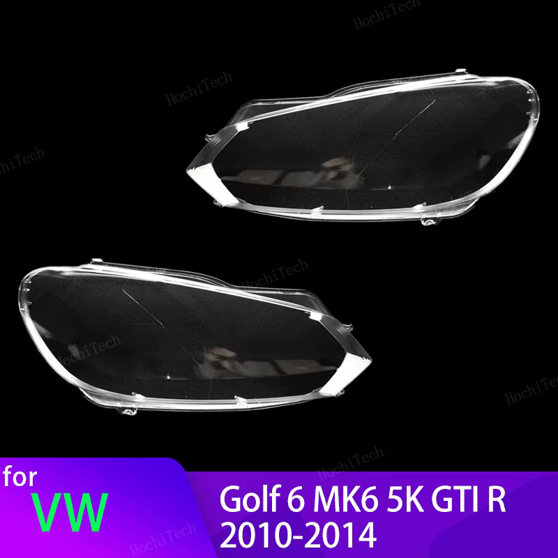 Cubierta lente faro transparente – VW Golf 6 MK6 GTI R 2010-2014