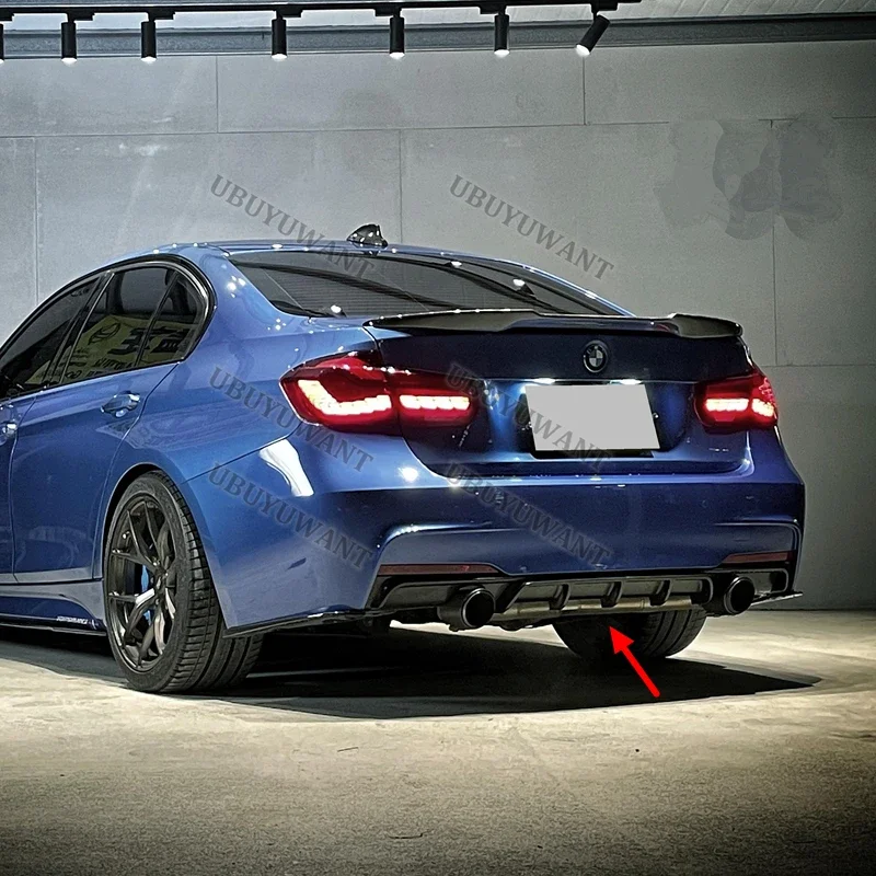 Difusor trasero BMW Serie 3 F30 F31 carbono – Kit alerón M Sport - imagen 3