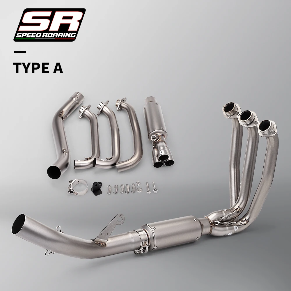 Sistema de escape completo SCORPIOVIC para CFMOTO