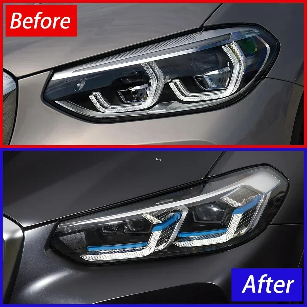 Kit faros delanteros LED tipo proyector BMW X3/X4 G01/G02 - imagen 2