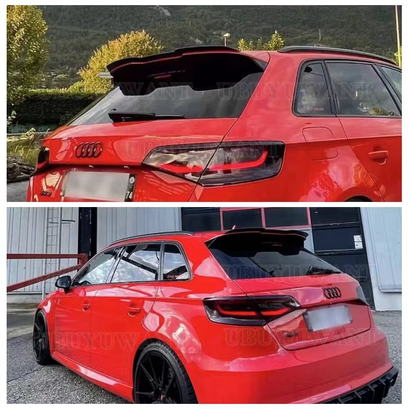 Labio de alerón trasero Audi A3/S3 2014-2020 en ABS - imagen 4