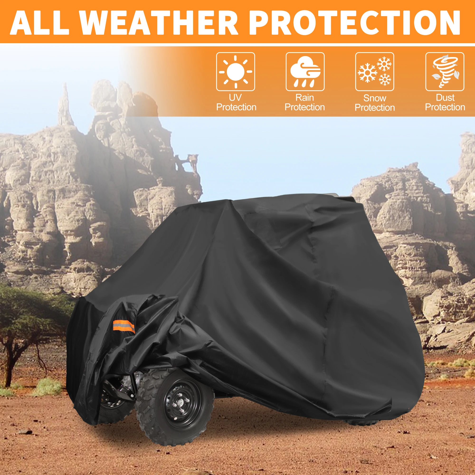 Autohaux Cubierta UTV para Polaris XPEDITION XP/ADV y Honda Talon 1000X