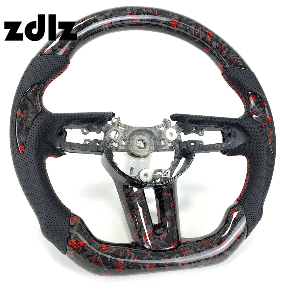 Volante de carbono forjado para Mazda 3, 6, CX-3, CX-4 y CX-5 - imagen 2
