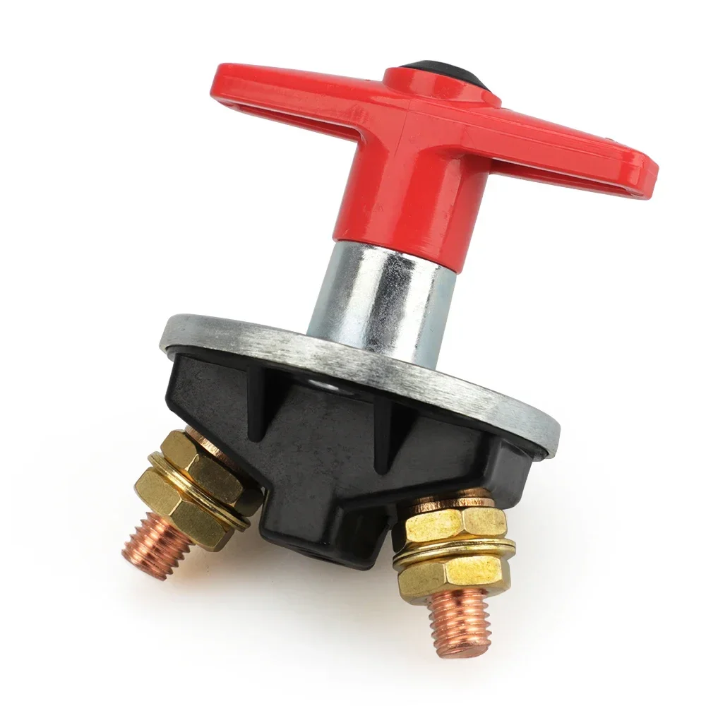 Interruptor cortacorriente de batería 12/24 V rojo para coche - imagen 3