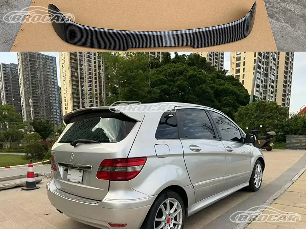 Alerón de maletero ABS negro brillante para Mercedes-Benz Clase B B200