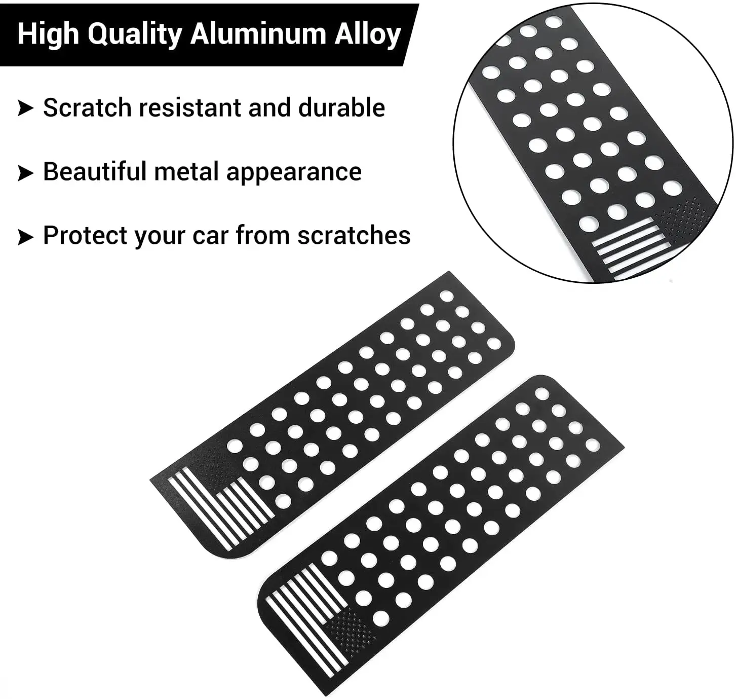 Embellecedor cristal ventana trasera Jeep Wrangler JK JL - imagen 2
