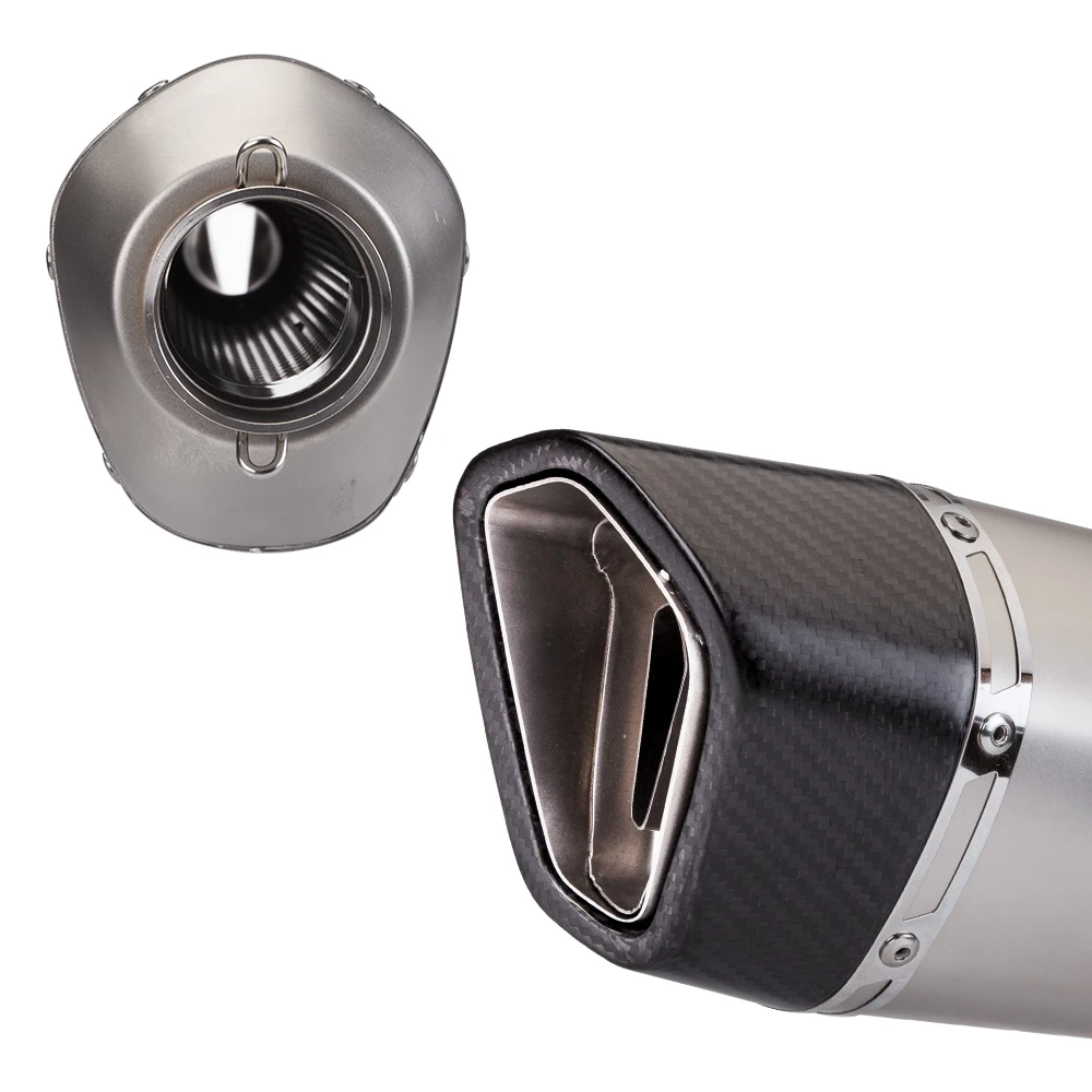 Para Yamaha TMAX TMAX500 TMAX530 2008-2016 Escape de motocicleta modificar sistema completo tubo de cabecera proyecto 570mm silenciador línea de Escape - imagen 5