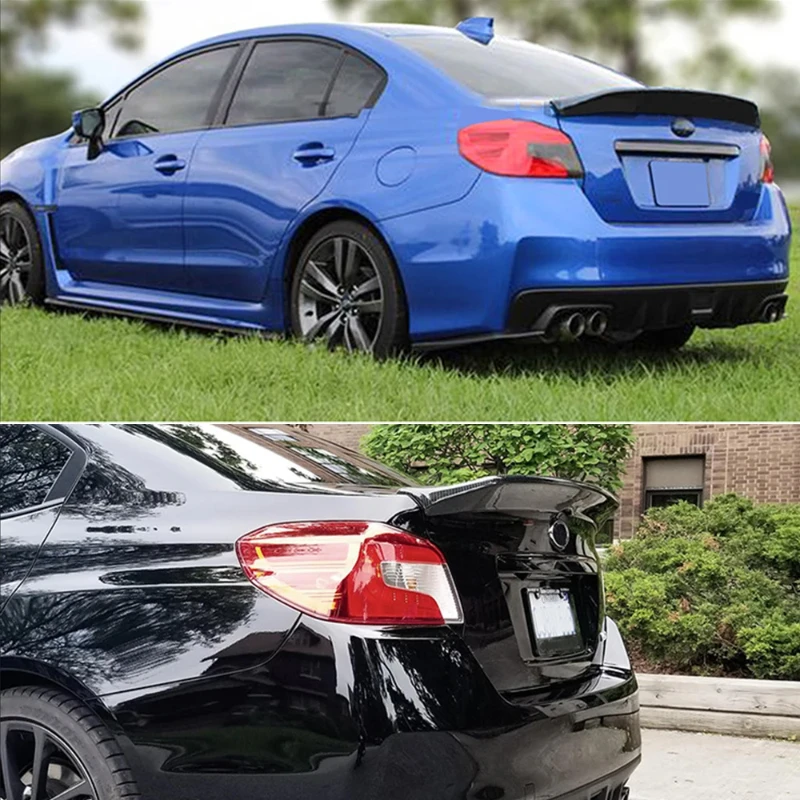 Alerón trasero Subaru WRX STI vista lateral