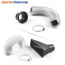 Kit de admisión dinámica universal con acabado de fibra de carbono