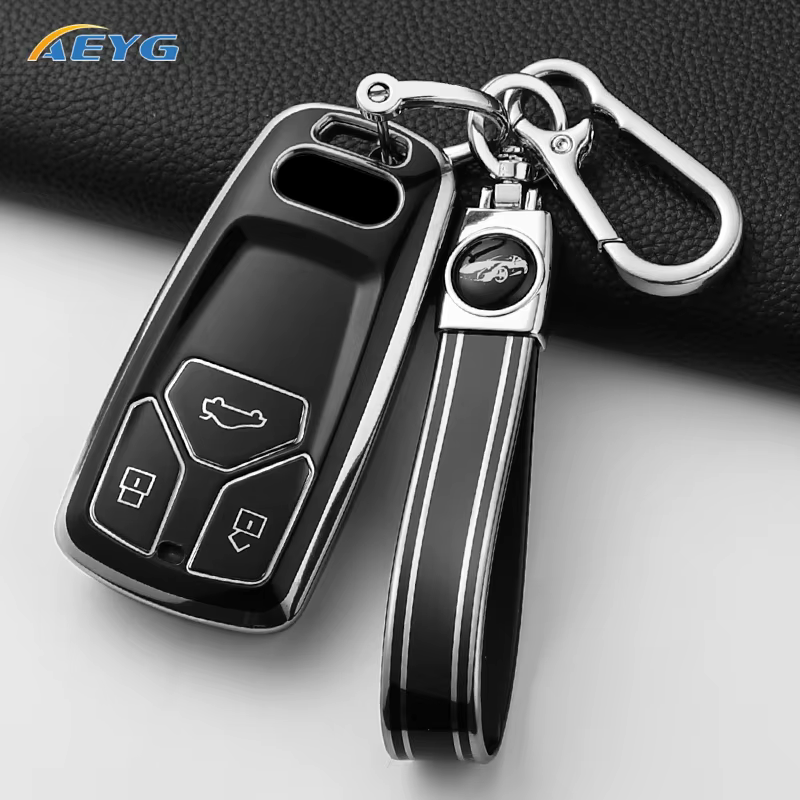 Funda de TPU para llave Audi A4, A5, A6, Q5, Q7 y TT - imagen 5