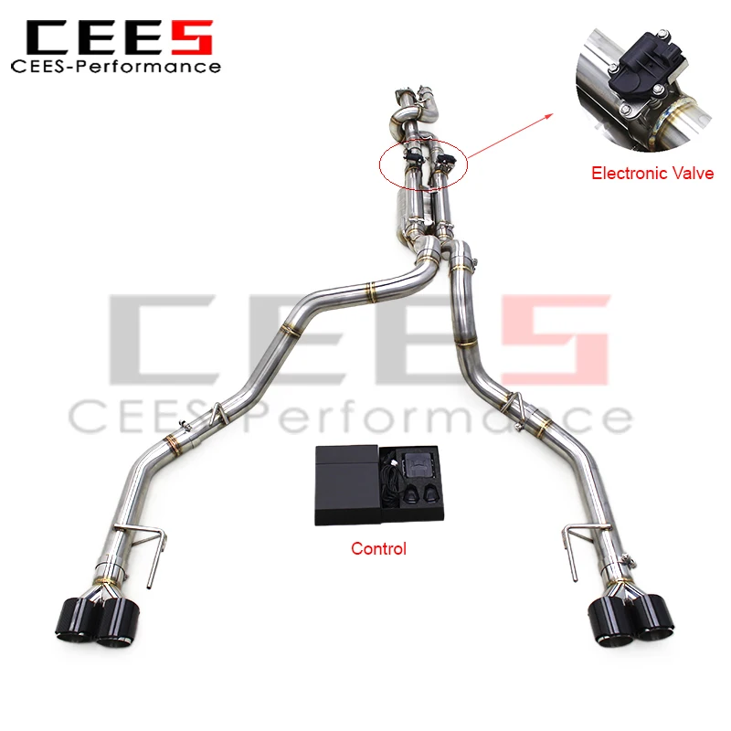 CEES Escape Catback válvula electrónica para Ford F150 3.5T 2015-2019