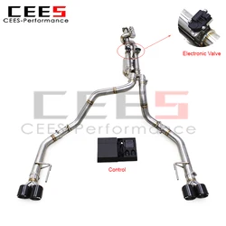 CEES Escape Catback válvula electrónica para Ford F150 3.5T 2015-2019