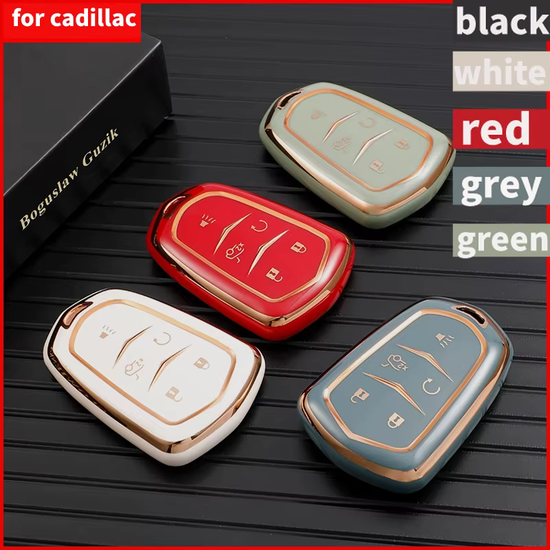 Funda de TPU para llave inteligente Cadillac ATS, CT6 y XT5