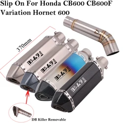 Escape completo con DB Killer para Honda CBF600N, CB600 y CB600F