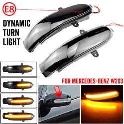 Luz indicadora espejo lateral secuencial LED Mercedes Clase C W203