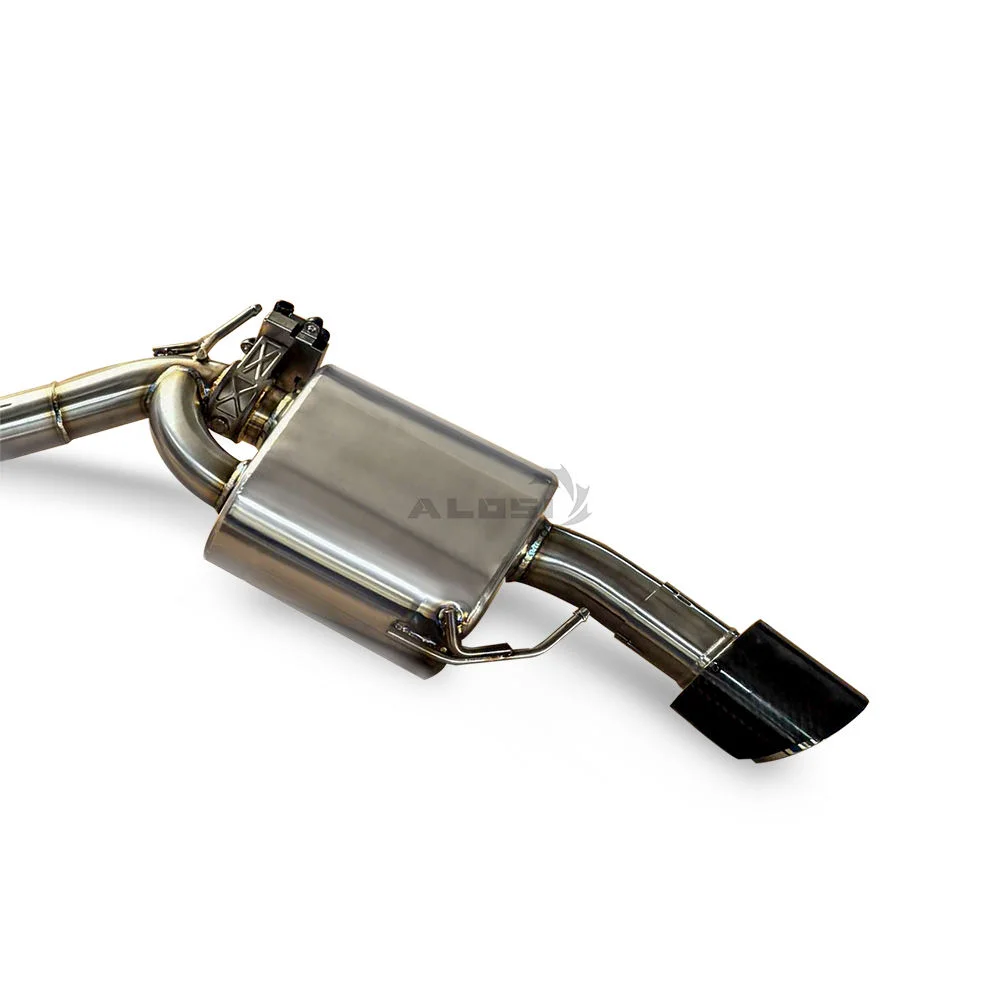 Escape catback acero inoxidable con válvula BMW E92 E93 335i N55 - imagen 5