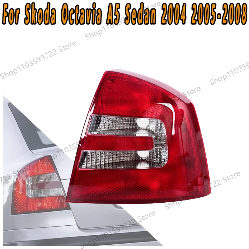 Faros traseros Skoda Octavia A5 con intermitente, freno y marcha atrás