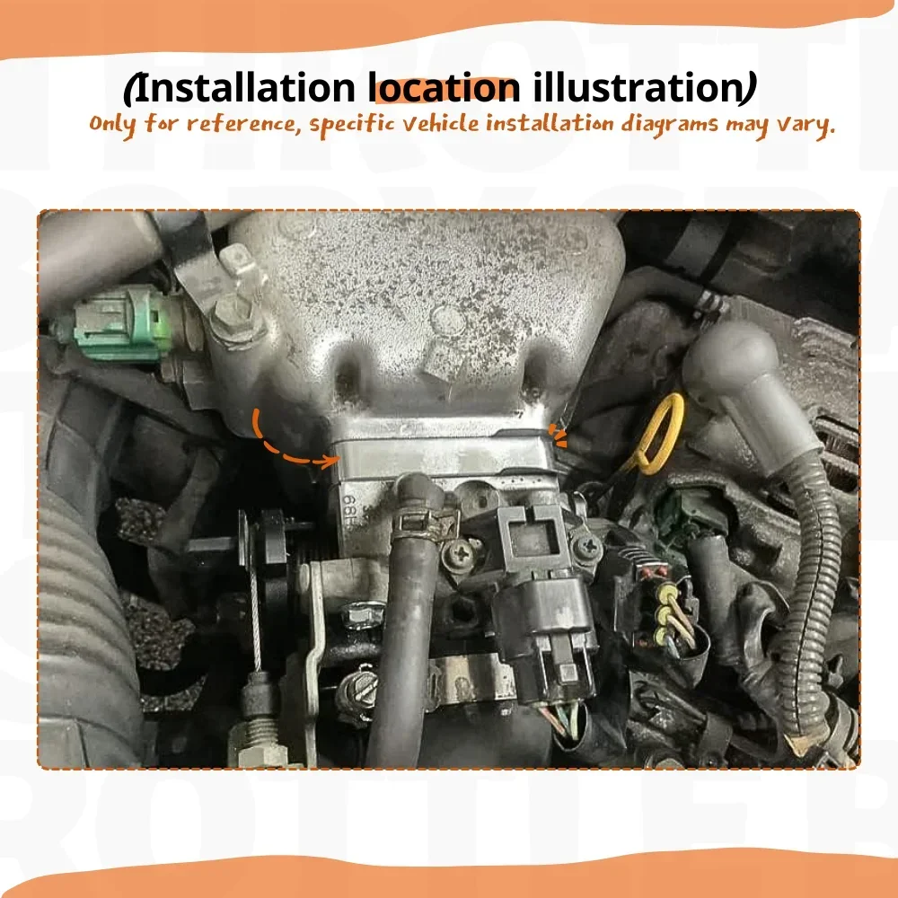 Separador de cuerpo acelerador Suzuki Hustler R06A 2014-2022 - imagen 2