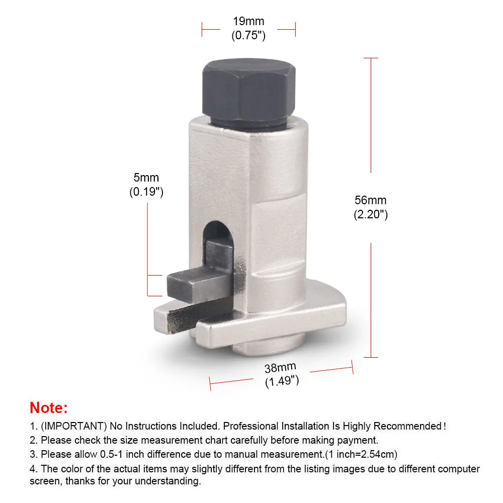 Kit extracción amortiguador hidráulico con separador de puntal y rótula - imagen 5
